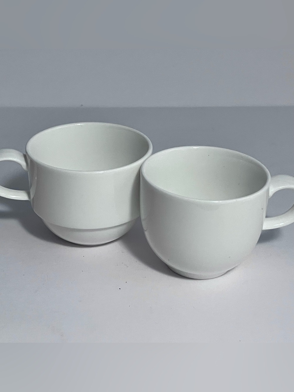 2 Royal Porcelain MAXADURA Espresso Cups / CULINARY INSTITUTE OF AMERICA / Rare